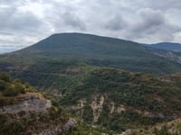 Montée de Chabre von Châteauneuf de Chabre