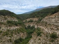 Montée de Chabre von Châteauneuf de Chabre