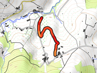 Montée de Chatanay da Chatanay le Bas