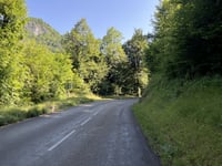 Montée de Cinquétral von Saint-Claude