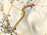 Montée de Cluis desde Cluis Dessous