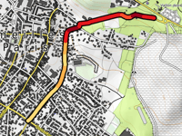 Montée de Cormeille en Parisis via Rue de Franconville