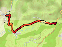Montée de Ferluc desde Vercuères