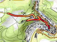Montée de l’Abbaye da Clervaux