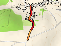 Montée de l'Église da Baugy