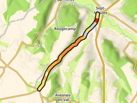 Montée de la Corbière von Sept-Meules