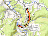 Montée de La Maladrie von Marcourt