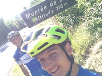 Montée de Lect / Col du Cerisier von Vouglans