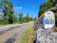 Montée de Lect / Col du Cerisier von Vouglans