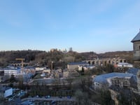 Montée de Pfaffenthal über Porte des trois tours
