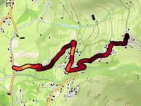 Montée de Saint-Germès z Saint-Pastous