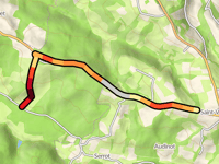 Montée de Saint Vincent z Bergouli