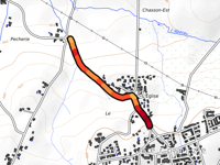 Montée de Serpaize von Pecherie