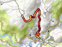 Montée de Vaisset von Condat