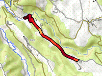 Montée de Verdale from Latouille-Lentillac