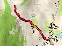 Montée des Charpennes vanuit Le Pin