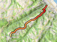 Montée des Pérouzes