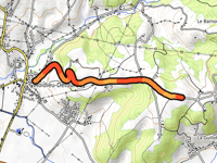 Montée du Cancelet von Moidieu