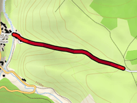 Montée du Cheylard da Cheylard l'Eveque