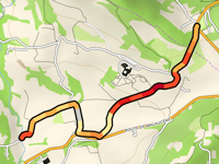 Montée du Coumpara da Le Barroux