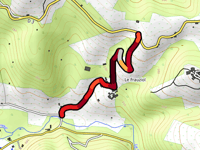 Montée du Frauziol von Cornac