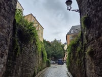 Montée du Grund über Porte du Grund