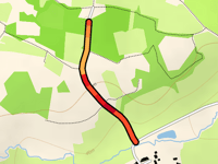 Montée du Ruisseau de la Croix Macé