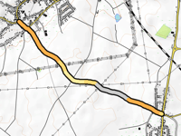 Montée du secteur de Maing à Quérénaing