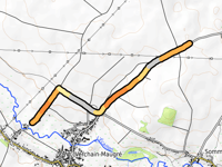 Montée du secteur de Verchain-Maugré à Quérénaing via Rue de la Layette