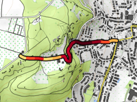 Montée Haute from Steinsel