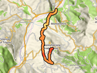 Montefalcone nell Sannio da Lago Tacao