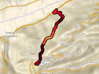 Montefiore dell'Aso über Contrada Aso