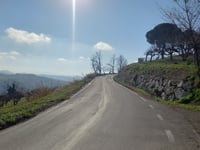 Monte delle Forche über Via Beverano