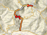 Montelparo przez Valle Rengone
