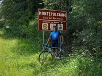 Montepulciano über Strada per Pienza