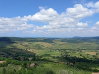 Montepulciano via Tempio di San Biagio