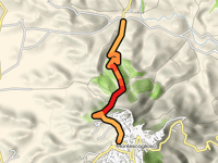 Montescaglioso desde Parco dei Monaci
