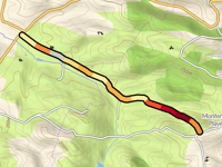 Montferran Plavès via Chemin de Margalide