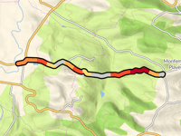 Montferran Plavès via Chemin de la Plagne