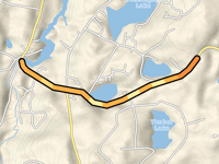 Montgomery Pond Climb von Beaver Brook