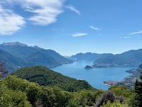 Monti di Breglia von Menaggio