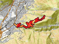 Monti di Ravecchia von Giubiasco