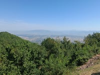 Monti Martani da Bastardo via San Felice