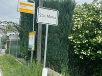 Monti Sta Maria depuis Grono