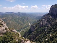 Montserrat desde Monistrol de Montserrat