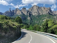Montserrat desde Monistrol de Montserrat