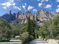 Montserrat desde Monistrol de Montserrat