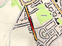 Moor Lane z Scalby