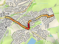 Moorview Way via Short Bank Road