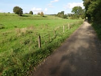 Moresnet-Chapelle von Schimper über Rue du Rodbusch